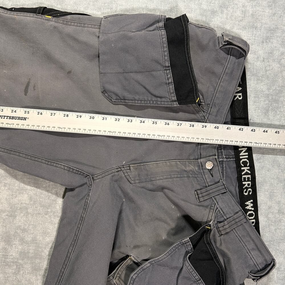 Snickers Workwear 3214 Canvas+ Knee Guard Holster pocket Condura pants 36x32 - Picture 11 of 11